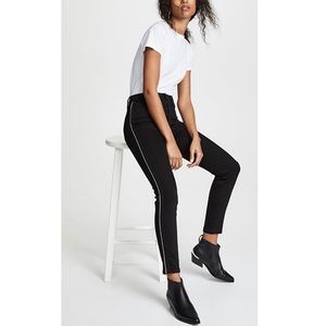 Hudson Holly High Rise Ankle Skinny Jeans with Piping